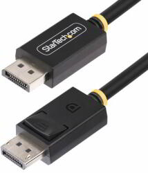 StarTech - 3 m-es DisplayPort 2.1 kábel, VESA-tanúsítvánnyal rendelkező DP40 DisplayPort kábel UHBR10/HDR/HDCP 2.2-vel, 8K 60Hz/4K 144Hz - DP21-3M-DP40-CABLE (DP21-3M-DP40-CABLE)