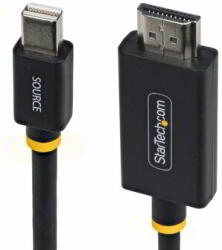 StarTech - 2 m-es Mini DisplayPort - HDMI adapterkábel, 4K 60Hz HBR3/HDCP 2.3/DPCP-vel - 2M-MDP-HDMI2-4K60 (2M-MDP-HDMI2-4K60)