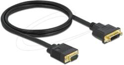 Delock - Kábel DVI 24+5 csatlakozódugóval - VGA csatlakozódugóval 1 m - 86756 (86756)