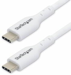 StarTech - 6, 6 láb (2 m) USB-C töltőkábel - USB2CC2MNCWHE (USB2CC2MNCWHE)