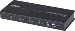 ATEN - 4 portos USB Boundless KM kapcsoló - CS724KM-AT (CS724KM-AT)