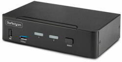 StarTech - 2 portos DisplayPort KVM kapcsoló - D86A2-2-PORT-8K-KVM (D86A2-2-PORT-8K-KVM)