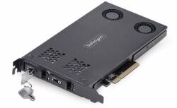 StarTech - Kétlemezes M. 2 NVMe SSD - PCIe x8 kivehető mobil rack - 2M2-REMOVABLE-PCIE (2M2-REMOVABLE-PCIE)