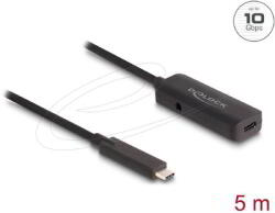 Delock - Aktív USB 10 Gbps bővítő kábel USB Type-C 5 m hosszú - 80028 (80028)