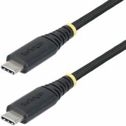 StarTech - 1 m-es USB-C töltőkábel, 240 W (5 A) PD EPR, laptop töltőkábel, nejlon fonott - S2CEPR1M-USB-CABLE (S2CEPR1M-USB-CABLE)