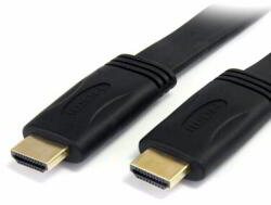 StarTech - 1, 8 m-es lapos, nagy sebességű HDMI-kábel - HDMIMM6FL (HDMIMM6FL)