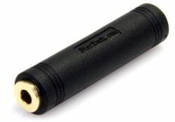 StarTech - 3, 5 mm-ről 3, 5 mm-es audiocsatoló anya-anya - GCAUD3535FF (GCAUD3535FF)