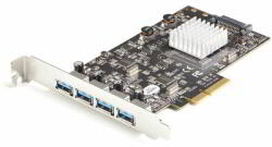 StarTech - 4 portos USB PCIe kártya - 10 Gbps USB 3.2 Gen 2 Type-A - PEXUSB314A2V2 (PEXUSB314A2V2)
