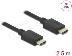 Delock - Ultra nagy sebességű HDMI kábel 48 Gbps 8K 60 Hz 2, 5 m - 85389 (85389)