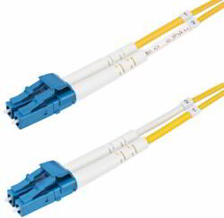 StarTech - 20 m (65, 6 láb) LC-LC (UPC) OS2 egymódusú duplex optikai kábel - SMDOS2LCLC20M (SMDOS2LCLC20M)