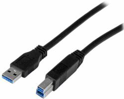 StarTech - 2 m-es (6 láb) tanúsítvánnyal rendelkező, SuperSpeed USB 3.0 (5 Gbps) A-B kábel - USB3CAB2M (USB3CAB2M)