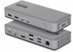 StarTech 3- USB-C dokkolóállomás három 4K kijelzővel - 199UE-USBC-DOCK (199UE-USBC-DOCK)
