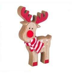EMC ONSHOP Decoratiune din Lemn de Craciun, Rudolf, 18 cm (1185247)
