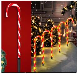 EMC ONSHOP Set 5 Acadele Decorative Luminoase cu incarcare Solara pentru Crăciun, exterior, 38 cm (ML-X-3-1-15)