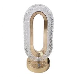 EMC ONSHOP Lampa Diamond Crystal LED cu 3 temperaturi de culoare, AO-50132, alb rece, alb cald, neutru, culoare auriu (AO-50132)
