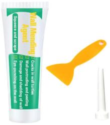 EMC ONSHOP Set Chit pentru Reparare Pereti Instant, cu Uscare Rapida, Tip Pasta, 100 g, Alb + Spatula (ML-10-85)