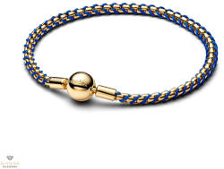 Pandora Kék zsinóros lánc karkötő 16 cm - 563816C02-16