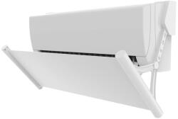 Empria® Deflector pentru protectie curent aer conditionat, Empria, ajustabil pe 4 niveluri, retractabil, Alb (DeflectorAlbText)