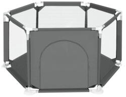 Empria® Tarc de joaca tarc copii XXL, cu fermoar, Empria, Gri (Tarc178x84x66GR)