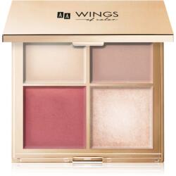 AA Wings of Color Star Secrets Gold Contour Palette Patela pentru conturul fetei 5 g