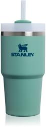 Stanley Quencher H2. O FlowState Tumbler pahar din oțel inoxidabil cu pai mic Spring Green 590 ml