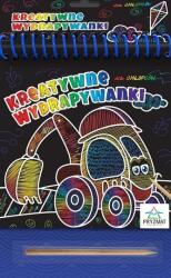 praca zbiorowa Activități creative de zgâriat pentru băieți