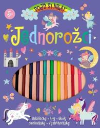 Eve Robertson; Ana Jimenez Hai să te joci: Unicorni - Puzzle, jocuri, sarcini, planșe de colorat, decupaje