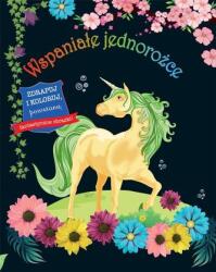 praca zbioorwa Zgarie și colorează. Unicorni minunați