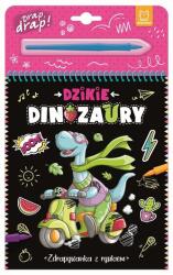 Agata Kaczyńska Dinozauri sălbatici. Carte razuibilă cu stylus