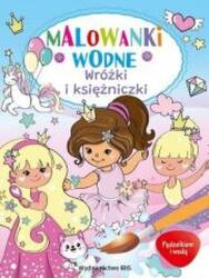 praca zbiorowa Pędzelkiem i wodą. Malowanki wodne. Wróżki Carte de colorat