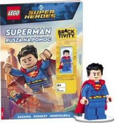 praca zbiorowa Lego DC Super Heroes. Superman sare în ajutor Carte de colorat