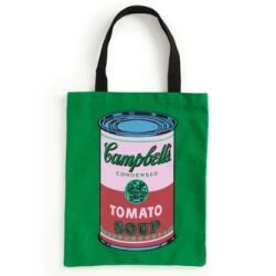 Galison Warhol Soup Can Canvas Tote Bag - Green