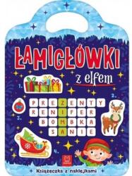 praca zbiorowa Puzzle-uri cu elf. Cărticică cu autocolante Carte de colorat