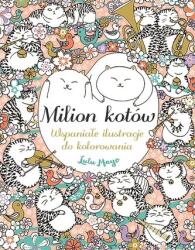 LULU MAYO Un milion de pisici 2023. Ilustrații minunate de colorat