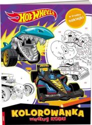 praca zbiorowa Hot Wheels. Carte de colorat după cod