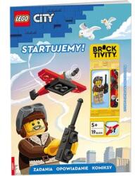 praca zbiorowa Lego City. Începem! Carte de colorat