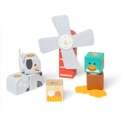 Spin Master Melissa & Doug MDT BBN Blockables Farm Friends GML játék építőelem (6074896)