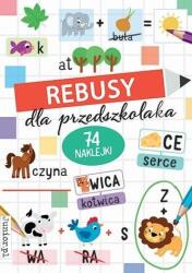 praca zbiorowa Rebusuri pentru preșcolari Carte de colorat
