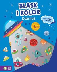 Zielona Sowa Kosmos. Blask i kolor Carte de colorat
