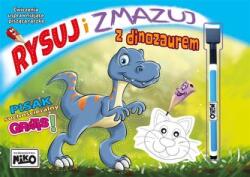 Wydawnictwo NIKO Desenează și șterge cu dinozaurul