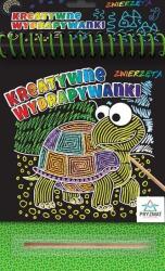 praca zbiorowa Desene de zgâriat creative: animale