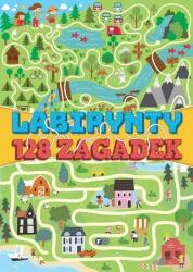praca zbiorowa Labirynty 128 zagadek Carte de colorat