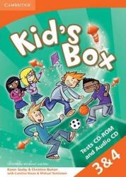 Barton Christine Kid's Box cu CD-ROM Tests 3-4 și CD audio, Ediția a II-a