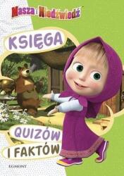 Praca zbiorowa Masza i Niedźwiedź. Księga quizów i faktów Carte de colorat
