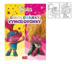 Trefl Omalovánky Trollové/Trolls 20x27, 5cm Carte de colorat