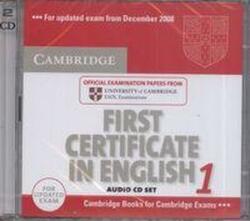 Cambridge University Press Cambridge First Certificate in English 1 pentru examen actualizat Audio CD-uri (2)