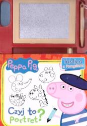 pracaz biorowa Peppa Pig. Panou cu idei. A cui este portretul?