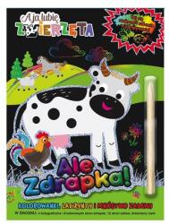 Media Service Zawada Și eu iubesc animalele. Carte de răzuire!