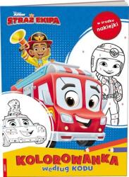 praca zbiorowa Disney. Straż Ekipa. Carte de colorat după cod