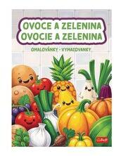 Trefl Omalovánky Ovoce a zelenina 20x27, 5cm Carte de colorat